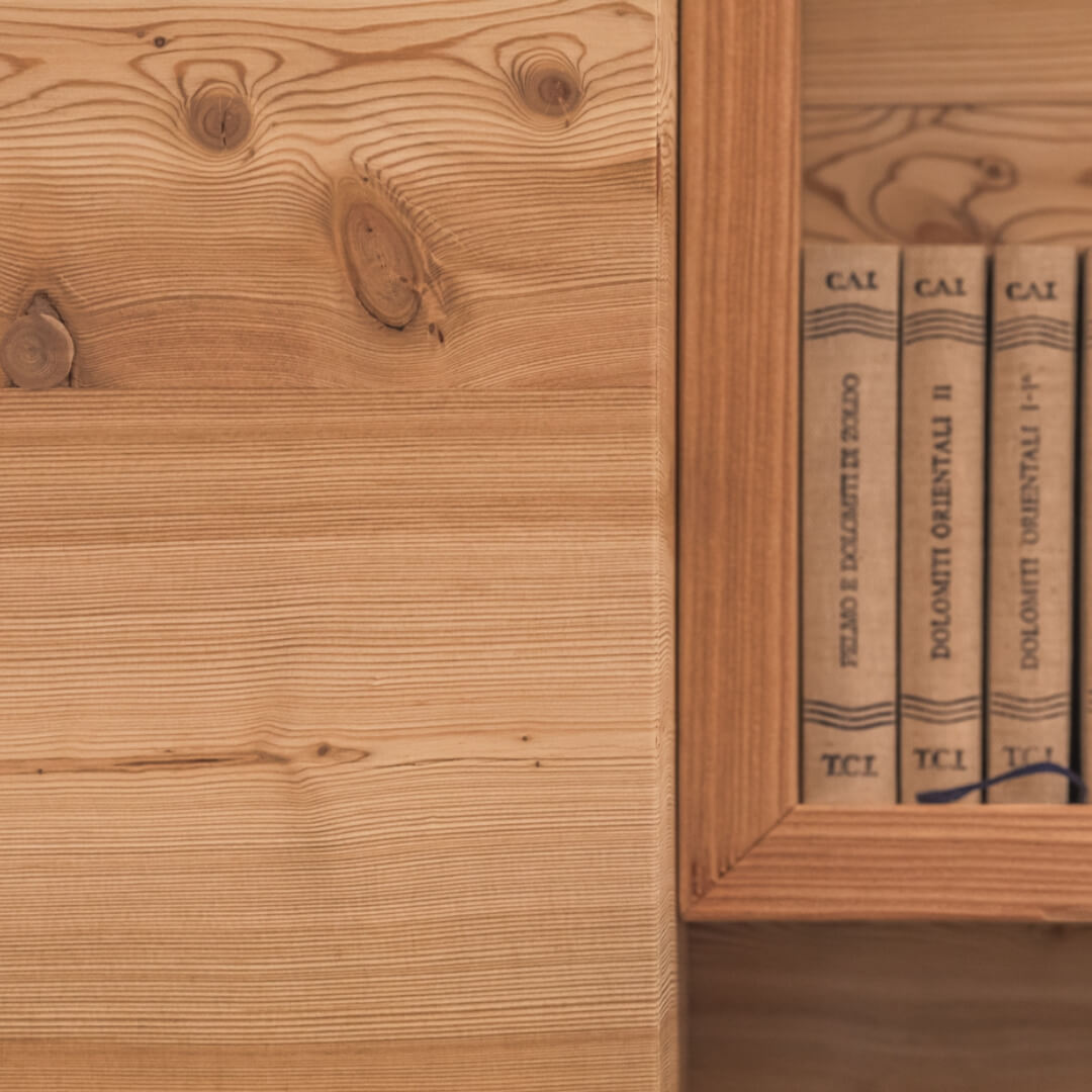 Texture liscia del legno utilizzato come rivestimento