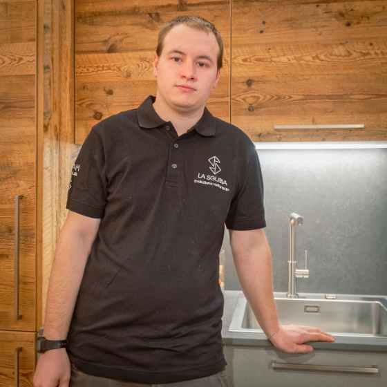 Denis Fattor apprendista falegname