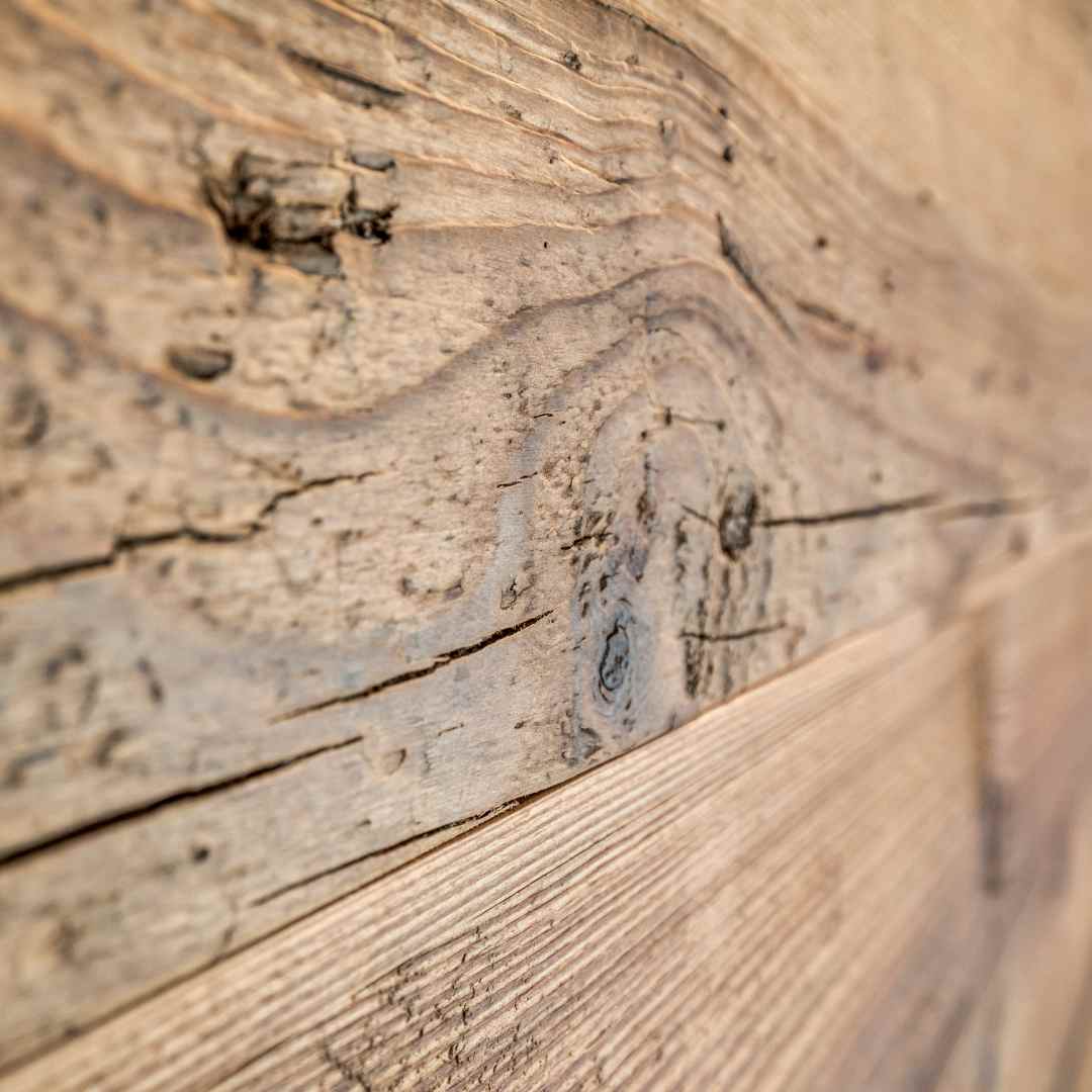 Dettaglio del legno rustico e antico